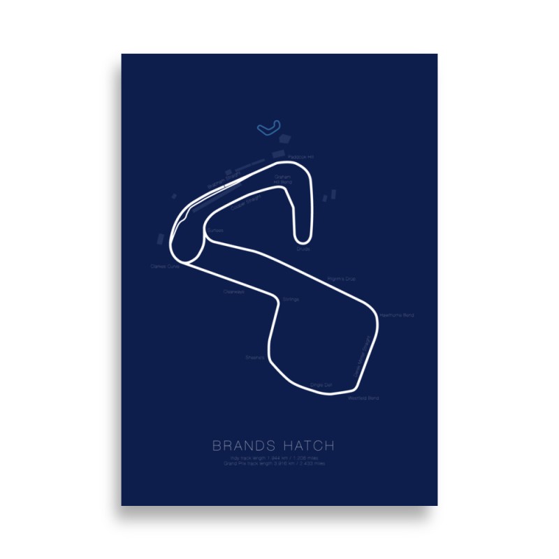 Brands Hatch Track Map