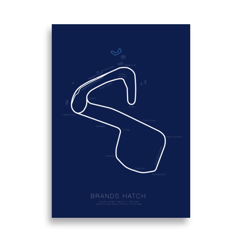 Brands Hatch Track Map