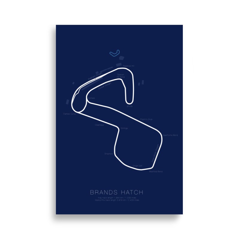 Brands Hatch Track Map