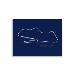 Donnington Park Track Map