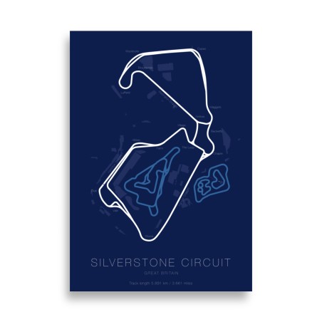 Silverstone Track Map