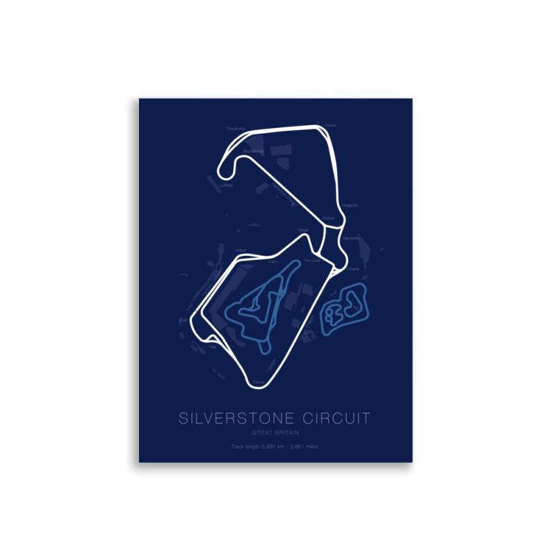 Silverstone Track Map