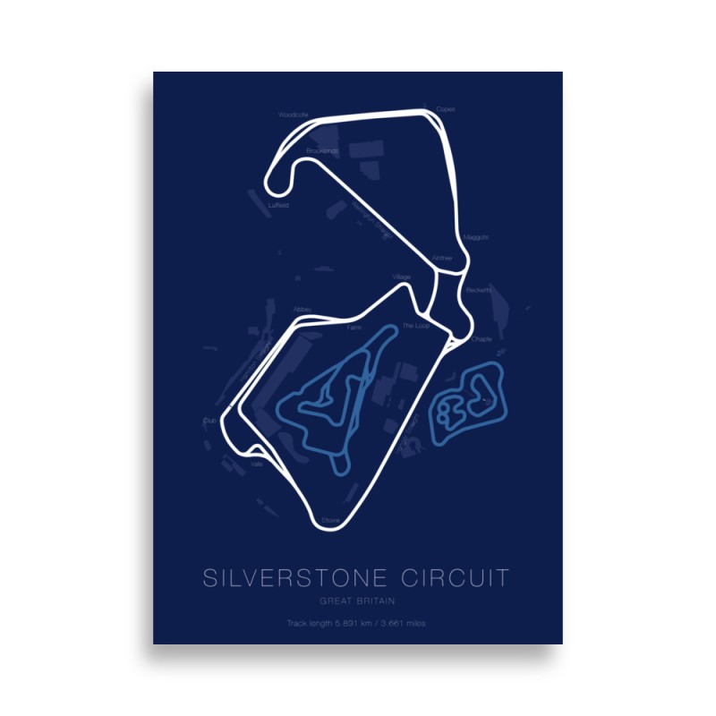 Silverstone Track Map