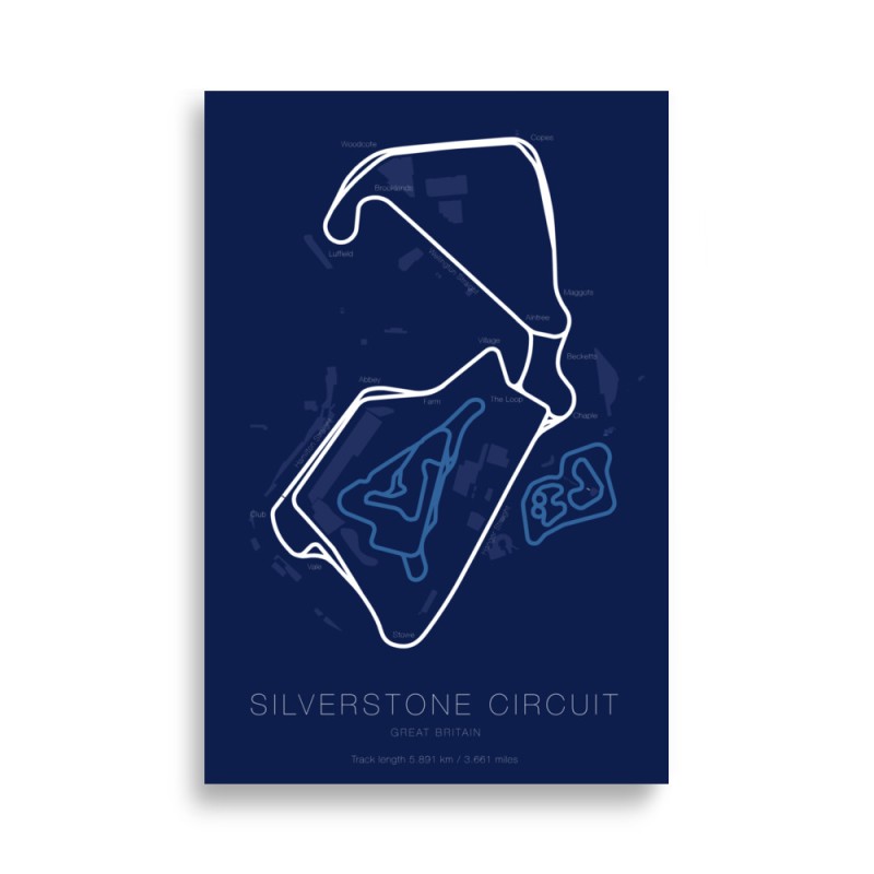Silverstone Track Map
