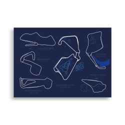 UK Race Track Maps