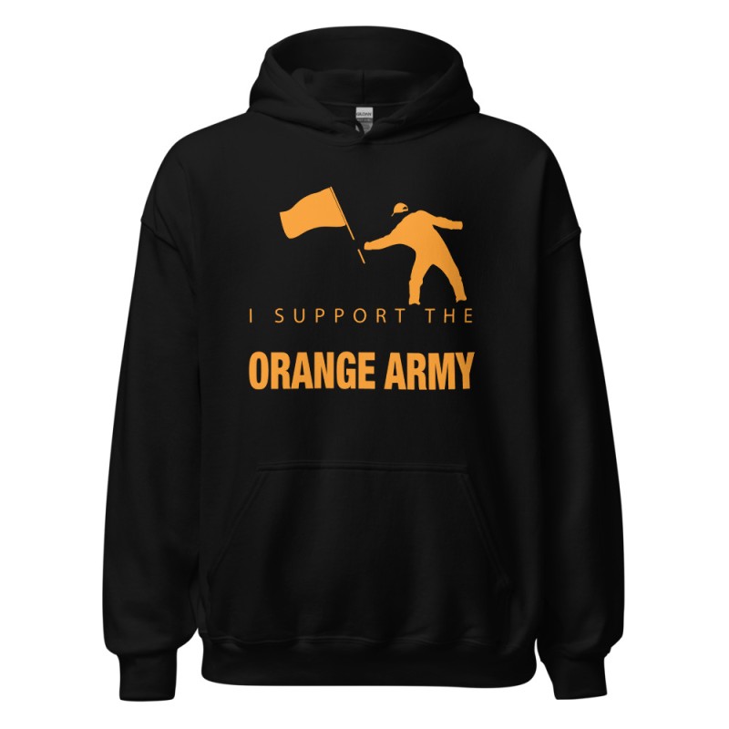 Orange Army Hoodie