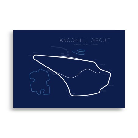 Knockhill Track Map