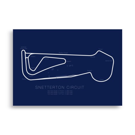 Snetterton Track Map