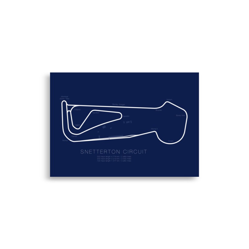 Snetterton Track Map