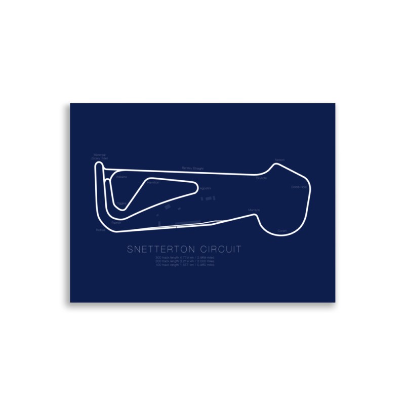Snetterton Track Map